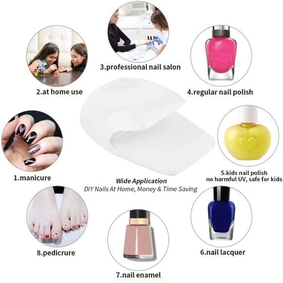 NEW Nail Dryer New in Box Drying Fan for Manicures and Pedicures NIB Mani & Pedi - Picture 5 of 9